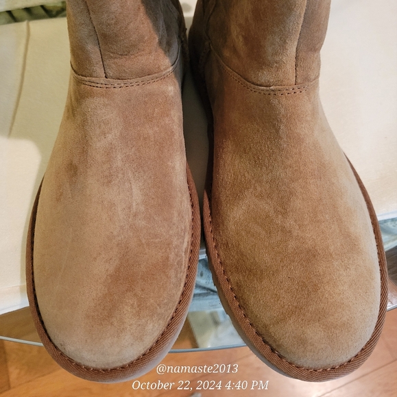 Ugg Tasman Boots Braided Lace-Up Suede Designer Celebrity Luxury Shearling #132 - Picture 11 of 14